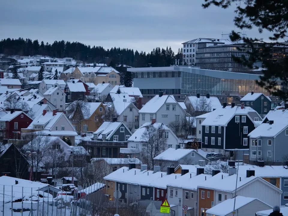Narvik – havnebyen omringet av fjell i Nordland