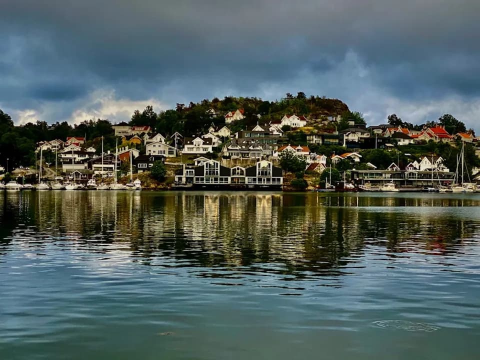 Porsgrunn – bylandskap langs Porsgrunnselva